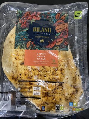 Spicy Giant Naan