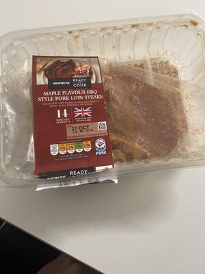Maple Pork Steak