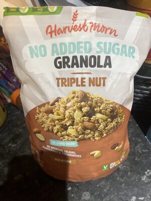 FIBRE WHOLEGRAIN OATS Harvest morn NO ADDED SUGAR