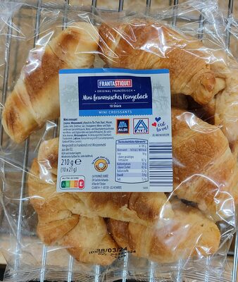 Französisches Mini-Feingebäck - Mini-Croissants