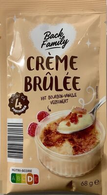 Crème brulée