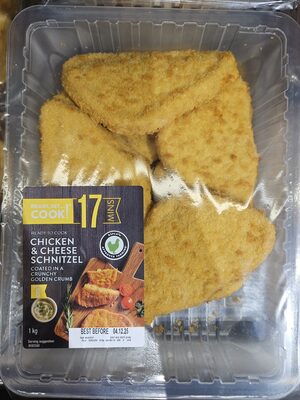 Chicken And Cheese Schnitzel