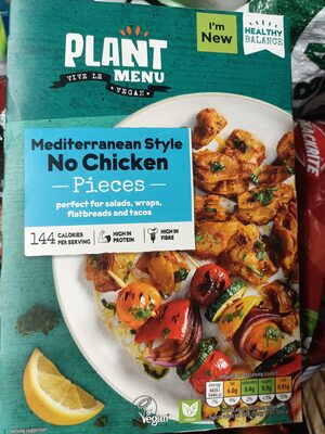 Mediterranean Style No Chicken Pieces