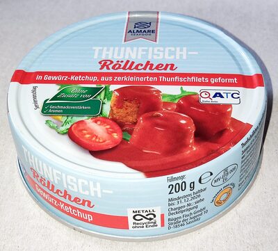 Thunfisch-Röllchen - in Gewürz-Ketchup