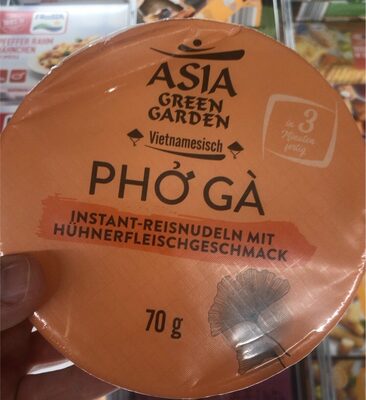 Instant-Reisnudeln mit Hühnerfleischgeschmack
