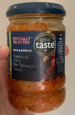 Rich & Intense Tomato & Olive Stir Through Sauce