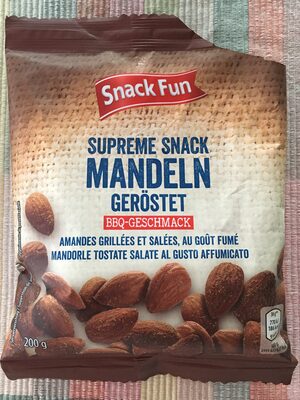 Mandeln geröstet BBQ Geschmack