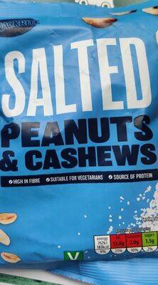 Salted Peanuts  And Cashews