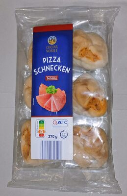 Pizza-Schnecken - Salami