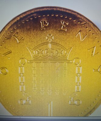 Chocolate coin