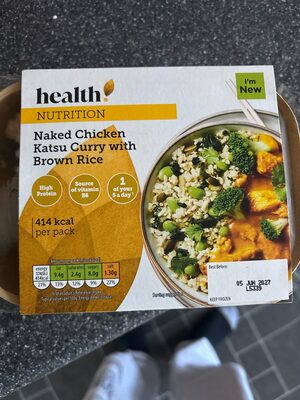 Naked Chicken Katsu Curry with Brown Rice