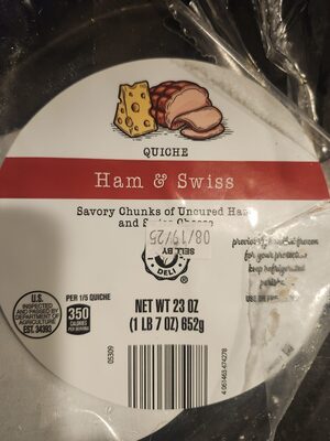 Ham And Cheese Quiche