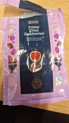 SPECIALLY SELECTED Freeze Dried Raspberries Coated