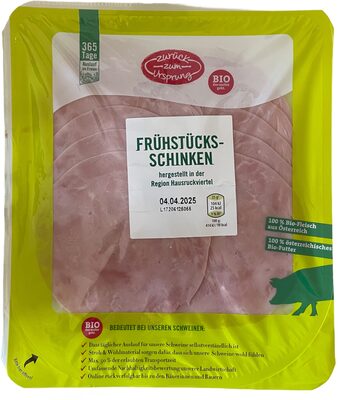 Bio-Frühstücksschinken