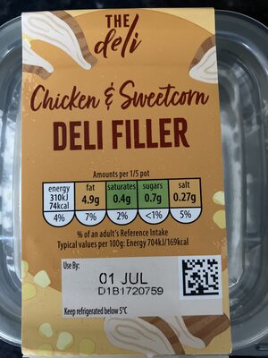 Chicken & Sweetcorn Filler
