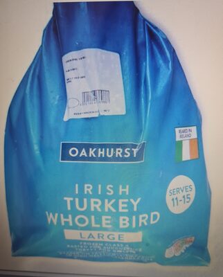 Irish turkey whole bird