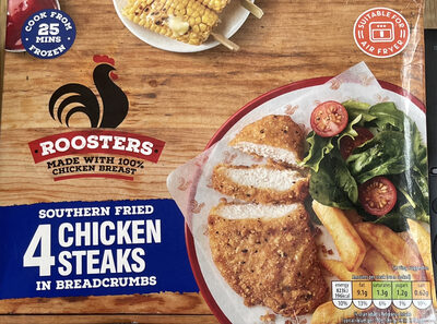 Chicken Steaks In Breadcrumbs