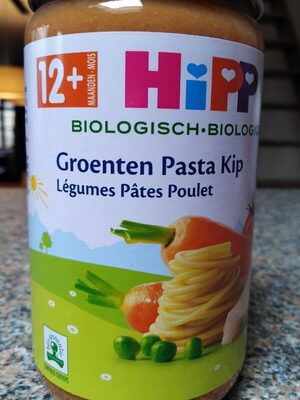 Alimentation infantile Légumes pâtes poulet