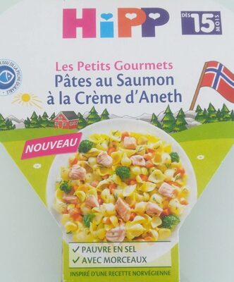Pâtes au saumon à la crème d'aneth
