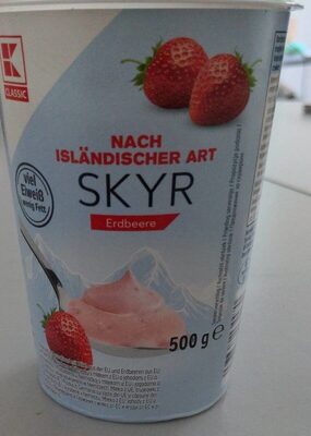 SKYR Erdbeere - Nach Isländischer Art