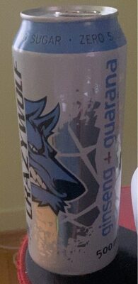 Crazy Wolf Ginseng + Guarana