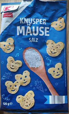Knuspermäuse Salz