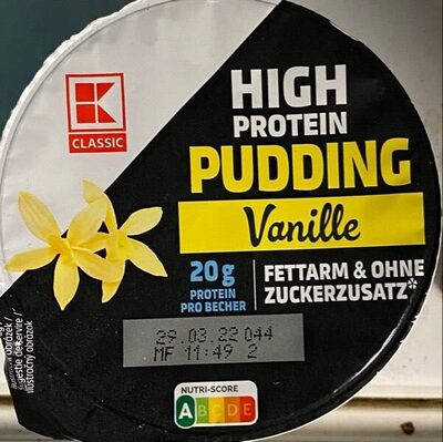 High Protein Pudding
