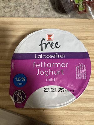 fettarmer Joghurt Lactosefrei