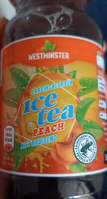 Laag in calorieën ice tea peach niet bruisend