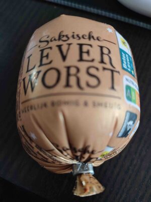 JK ROMIC Saksische LEVER WORST NUTR HEERLIJK ROMIG