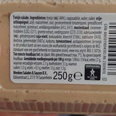 Tonijnsalade