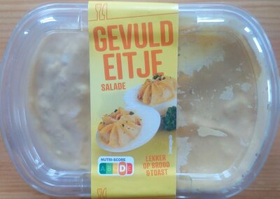 Gevuld eitje salade
