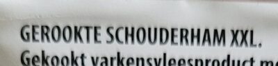 Gerookte schouderham