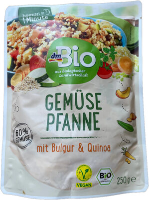 Gemüse Pfanne mit Bulgur & Quinoa