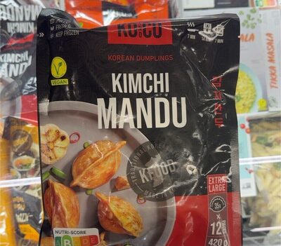 Kimchi mandu