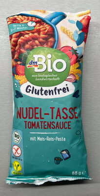Nudeltasse Tomatensauce