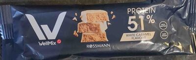 Protein 51% White Caramel Flavour Riegel