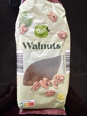 ALDI BIO Bio-Walnusskerne Ohne Schale kontrolliert ökologische Erzeugung 2.75€ 250-g-Packung 1kg 11.00€