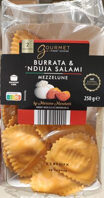Burrata & 'Nduja Salami Mezzelune