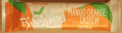 Mango-Orange-Cashew Fruitbar