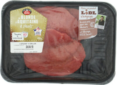Steaks blonde d'Aquitaine