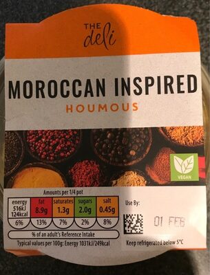 Moroccan Inspired Houmous