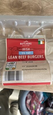 LEAN BEEF BURGERS