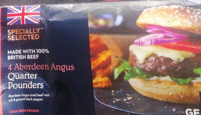 Aberdeen Angus Quarter Pounders