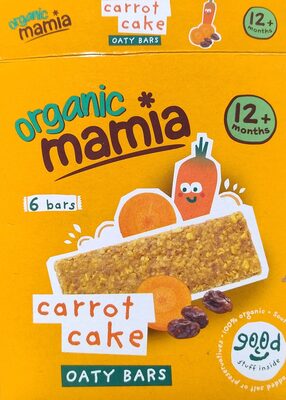Carrot Cake Soft Oaty Bars