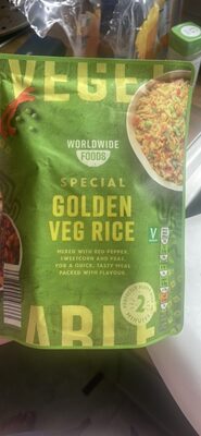 Special Golden Veg Rice