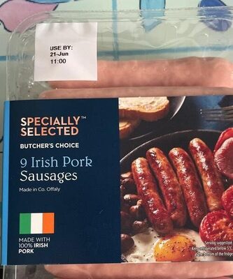 Butcher's Choice Irish Pork Sausages