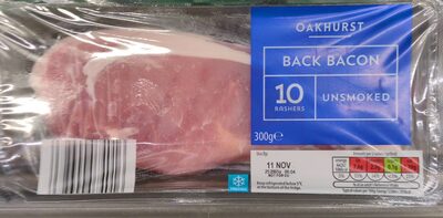 Unsmoked Back Bacon