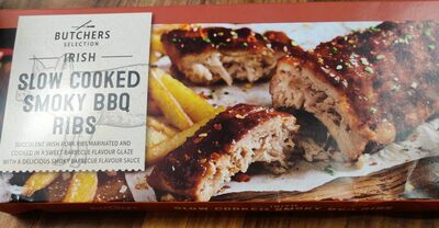 Slow cooked smoky bbq ribs