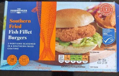 Southern Fried Fish Burgers